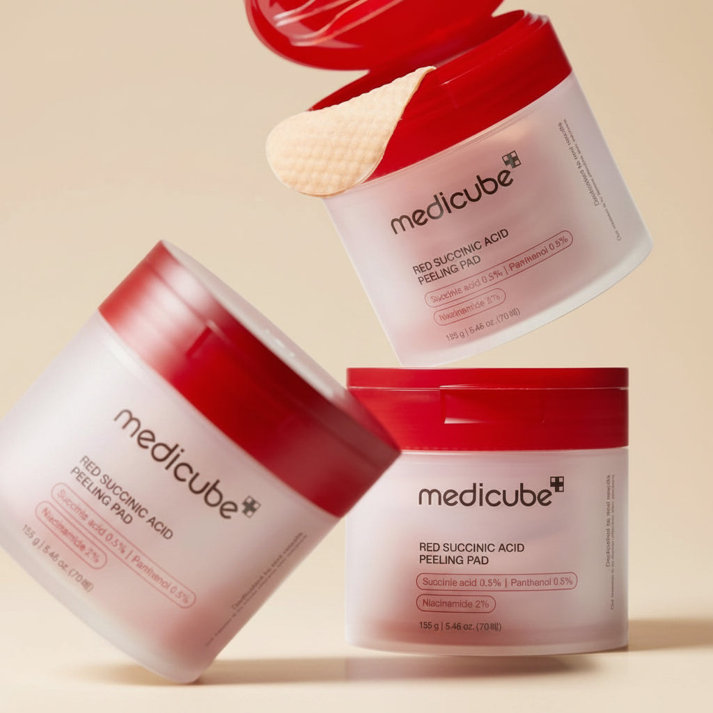 MEDICUBE Red Succinic Acid Peeling Pads