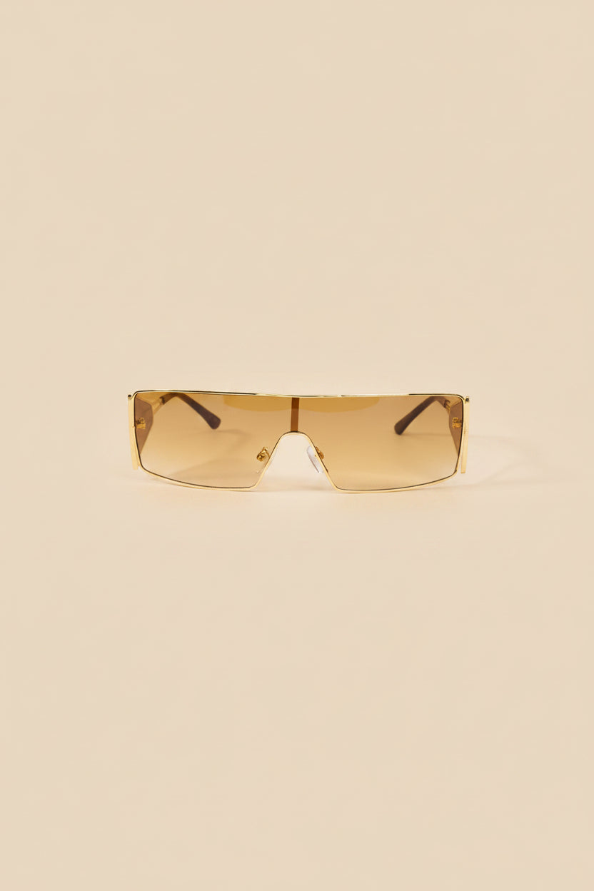 Meta Square Frame Sunglasses