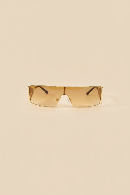 Meta Square Frame Sunglasses